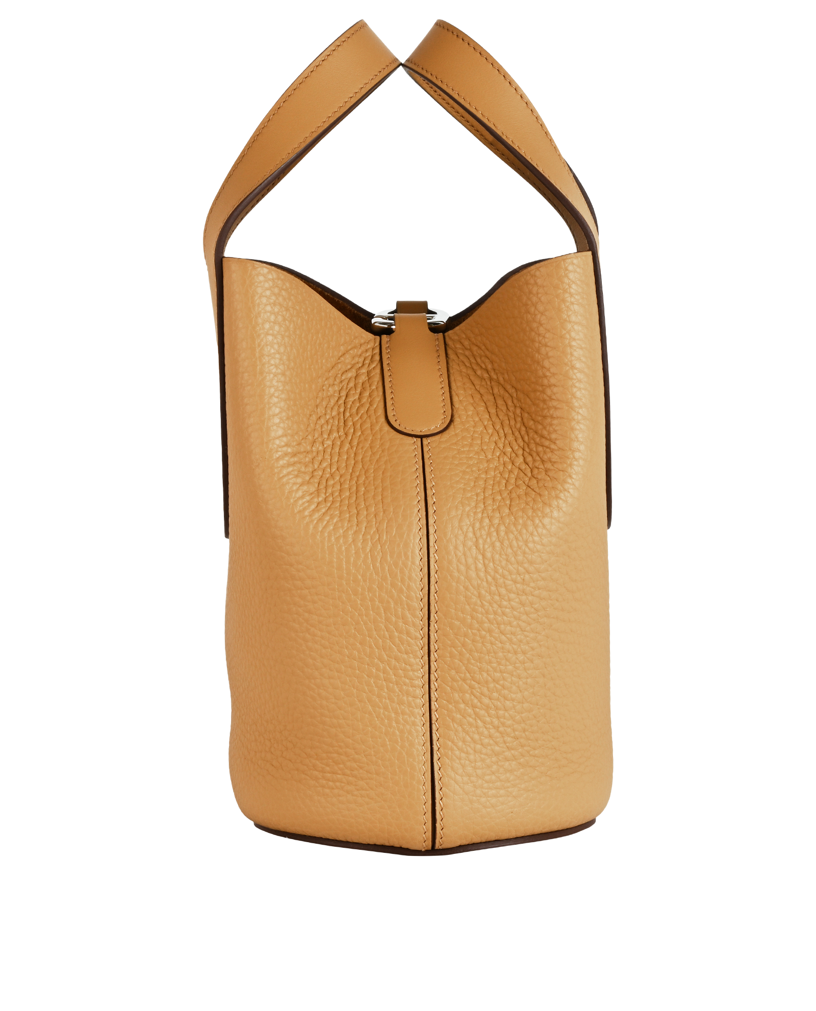 In the Loop 18 In Biscuit Clemence Leather, &pound;5,500, Handbags, Brown, Leather, Side view